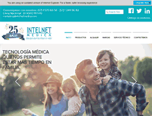 Tablet Screenshot of intelnetmedica.com
